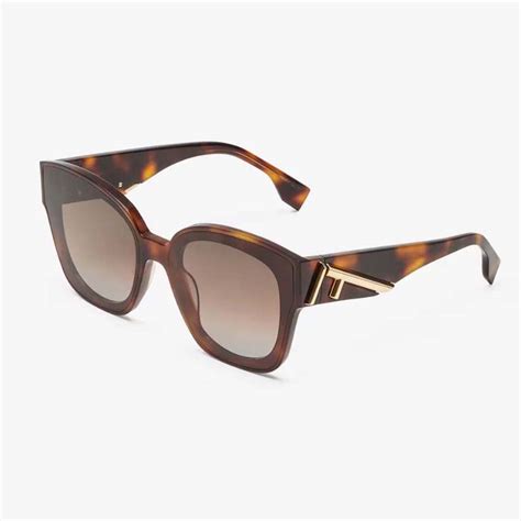 fendi havana sunglasses 2011|fendi sunglasses oversize.